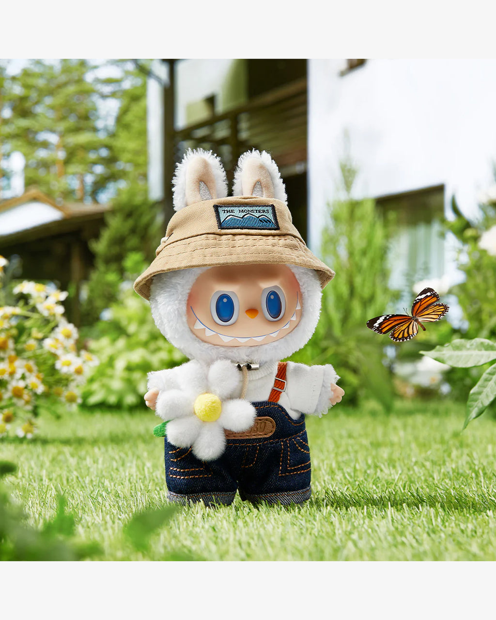 Pop Mart Labubu The Monsters Fall In Wild Vinyl Plush Doll Pendant Keychain