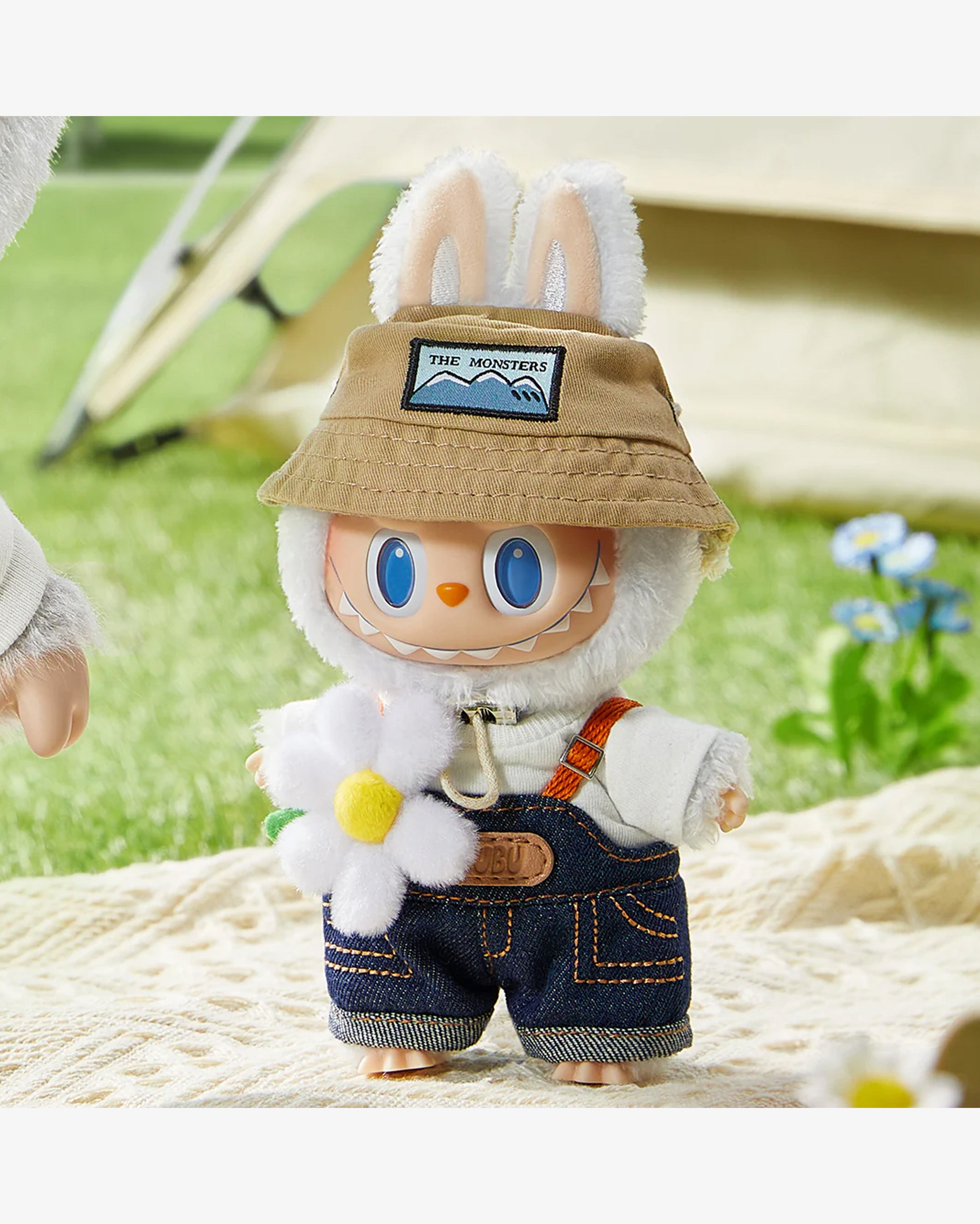 Pop Mart Labubu The Monsters Fall In Wild Vinyl Plush Doll Pendant Keychain