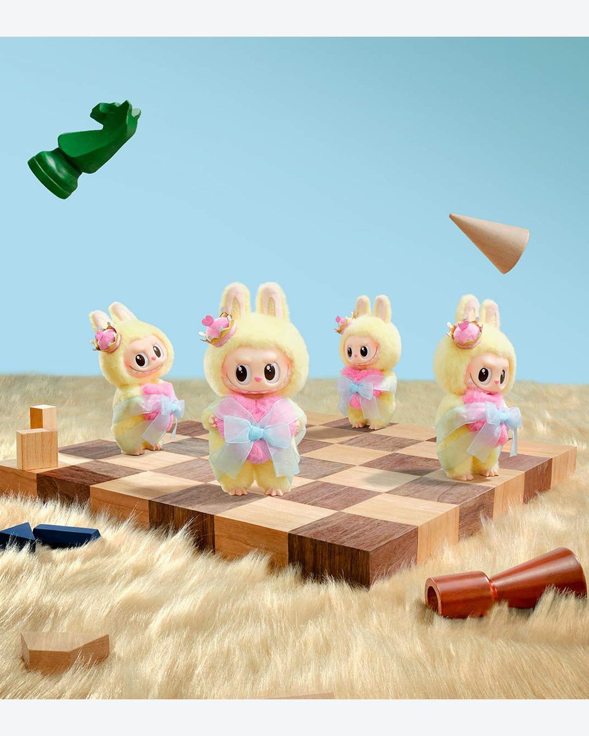Pop Mart Labubu The Monsters Let's Checkmate Series Vinyl Plush – Prior