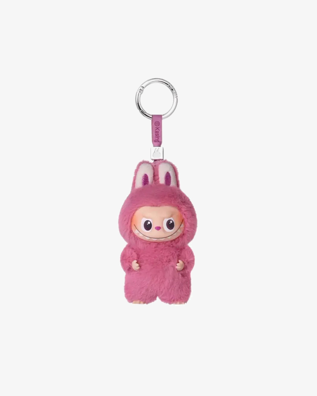 Pop Mart Labubu The Monsters Pin for Love Series "Q" Vinyl Plush Pendant (Opened Box)