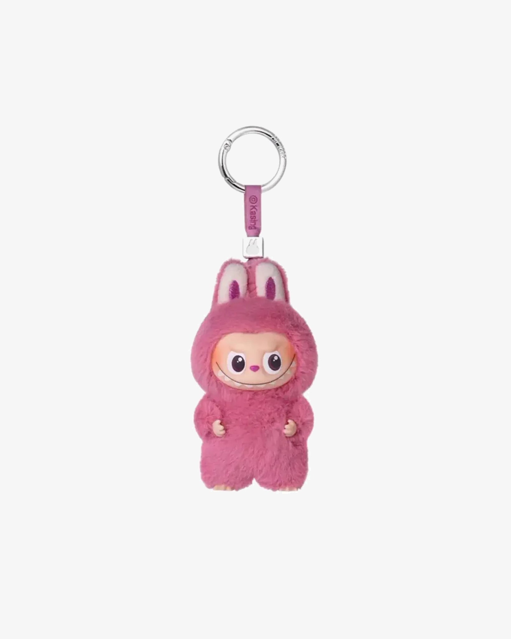 Pop Mart Labubu The Monsters Pin for Love Series "Q" Vinyl Plush Pendant (Opened Box)