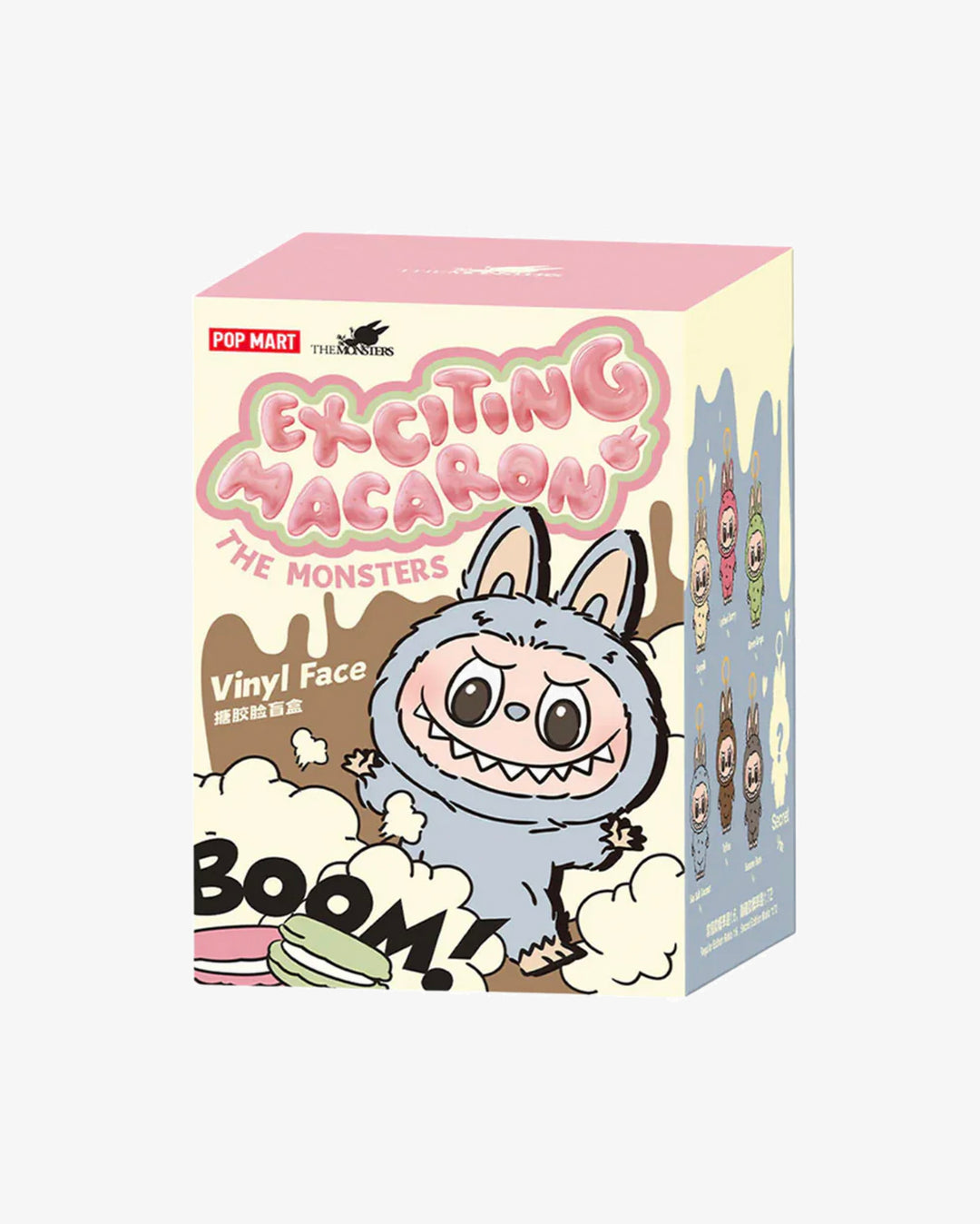 Pop Mart Labubu The Monsters Tasty Macarons Vinyl Face Sealed Case (Bundle)