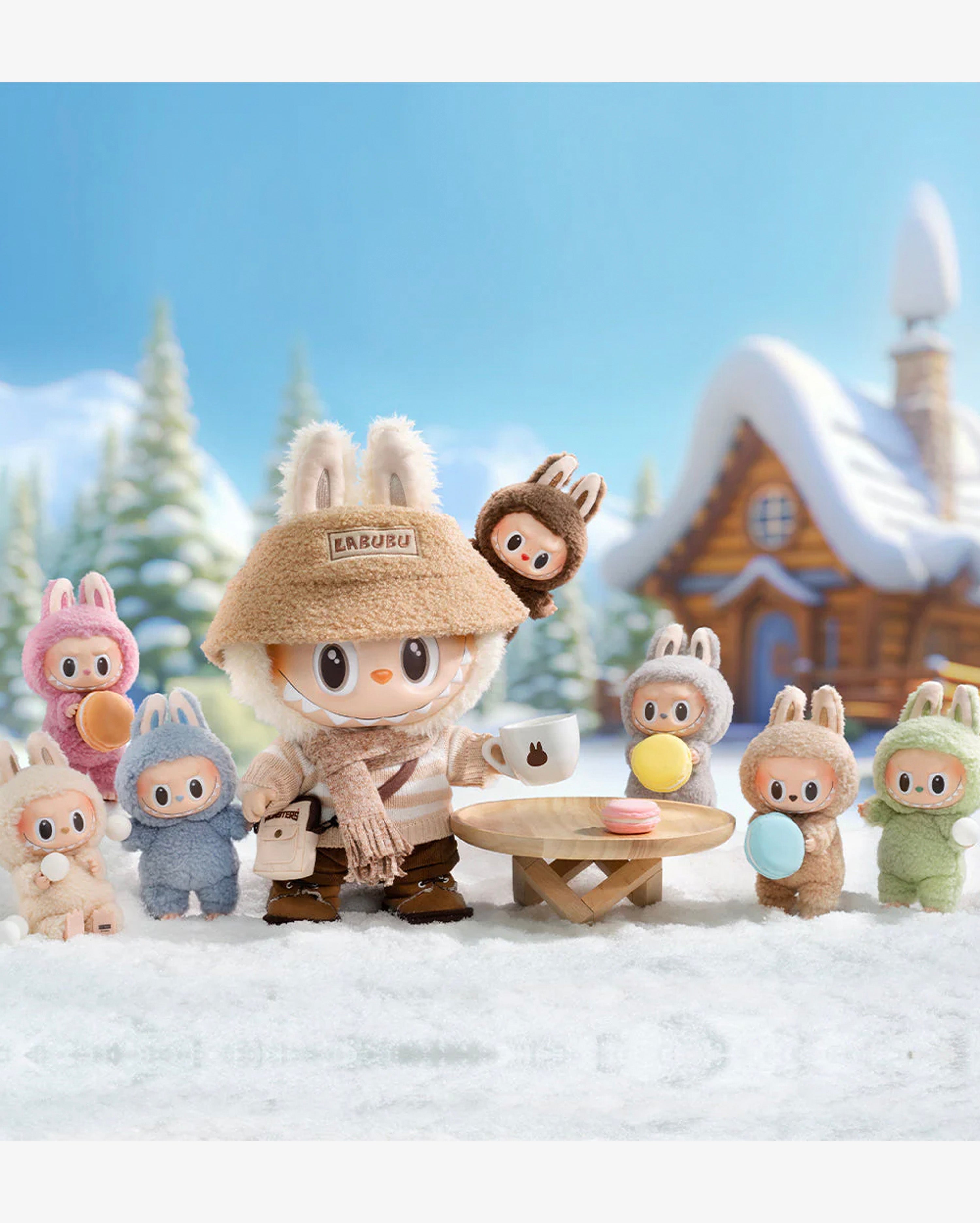 Pop Mart Labubu The Monsters Tasty Macarons Vinyl Face Sealed Case (Bundle)