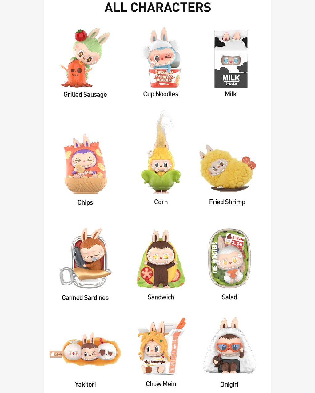 Pop Mart Labubu The Monsters Wacky Mart Series Figure Single Blind Box