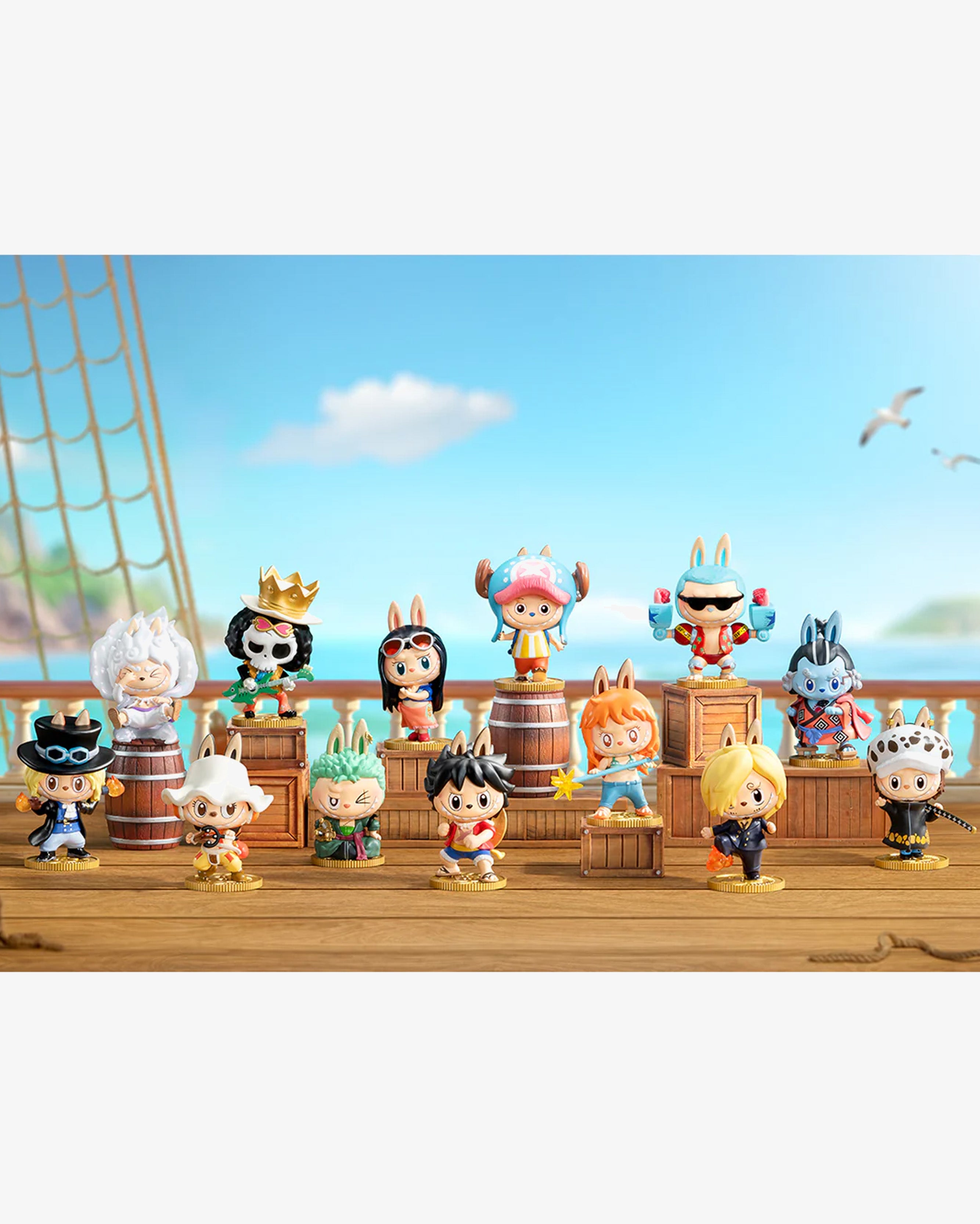 Pop Mart Labubu The Monsters x One Piece Series Sealed Case (12 Blind Boxes)