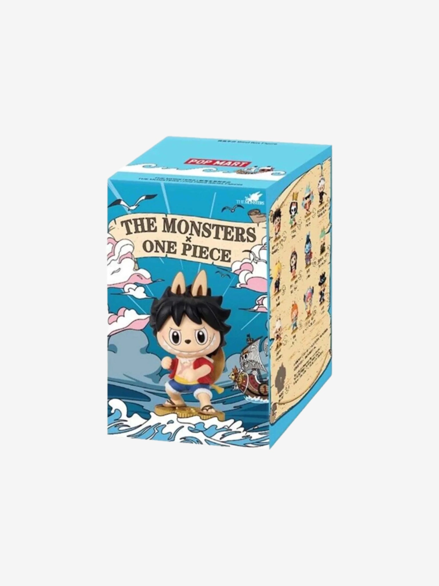 POP MART Labubu The Monsters x One Piece Series Sealed Case (Single Blind Box)