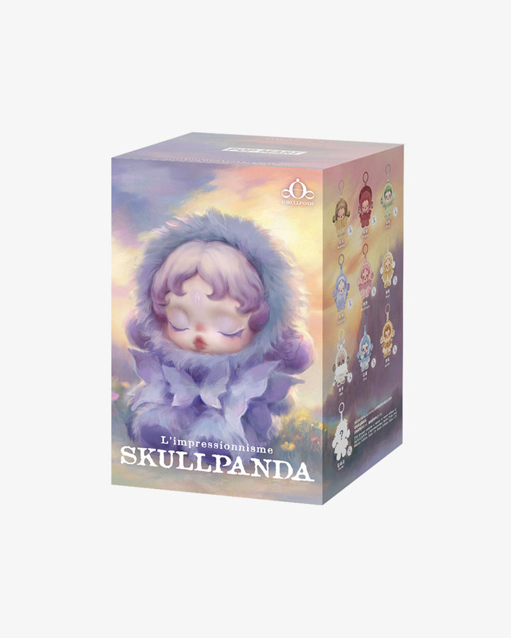 Pop Mart L'impressionnisme θSKULLPANDA Series Plush Doll Single Blind Box