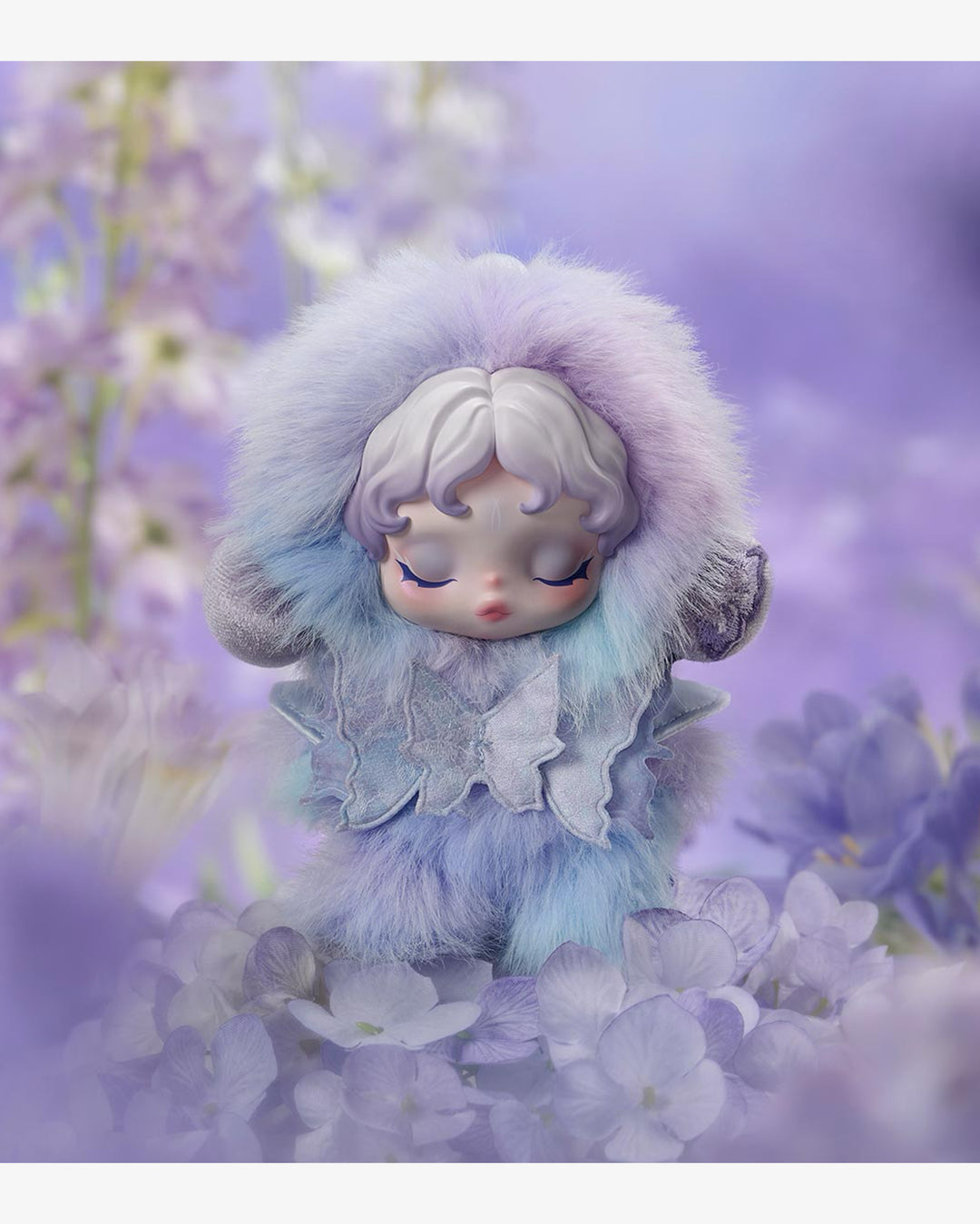 Pop Mart L'impressionnisme θSKULLPANDA Series Plush Doll Single Blind Box