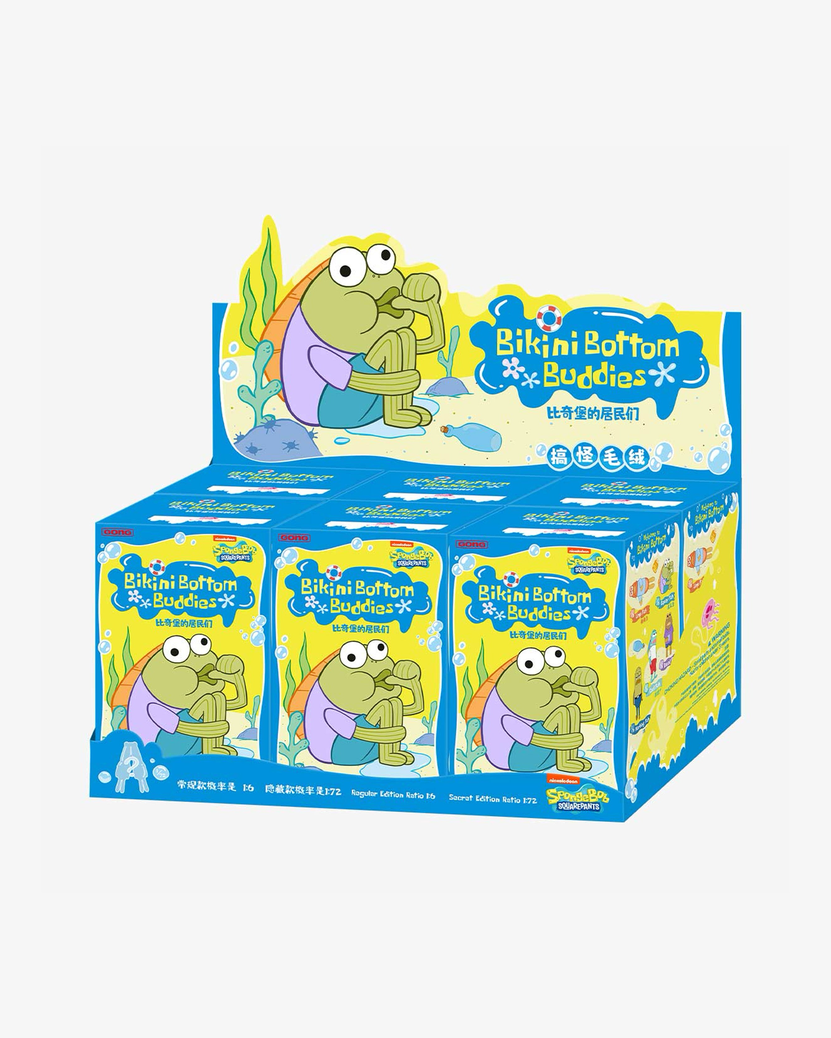 Pop Mart x Bikini Bottom Buddies Plush Sealed Case (6 Blind Box)