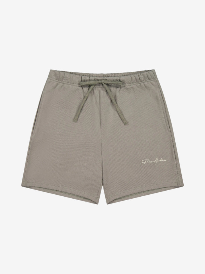 Prior Embroidery Logo Fitted Sweatshorts Cinder in Auckland, New Zealand - Shop name