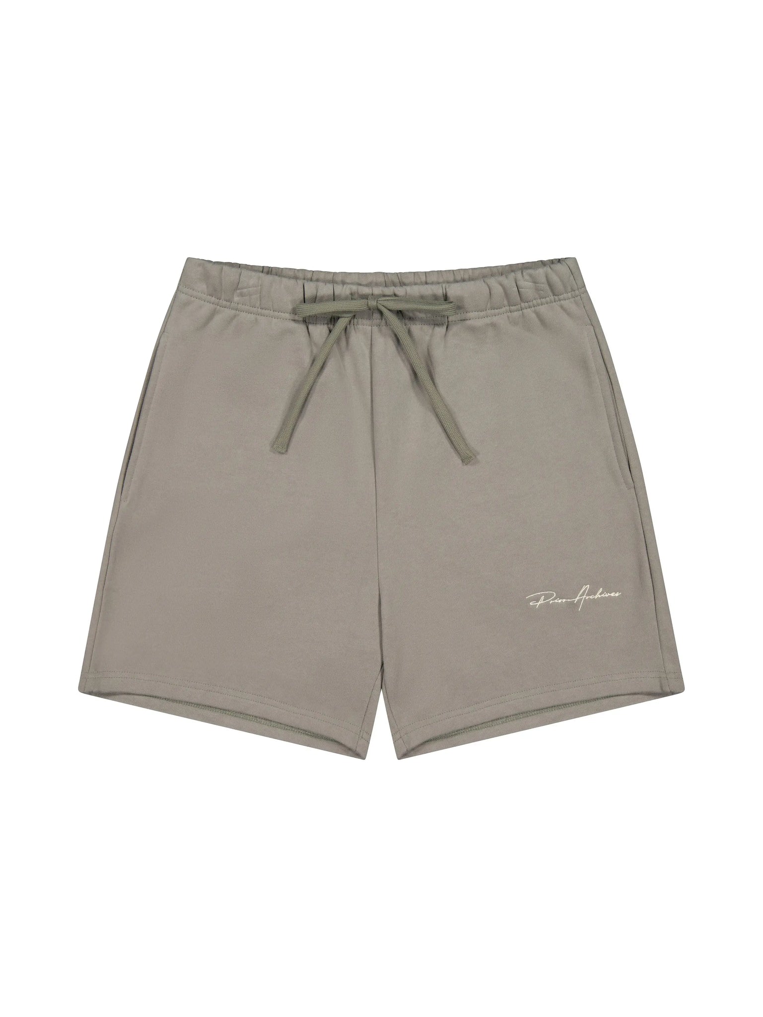 Prior Embroidery Logo Fitted Sweatshorts Cinder in Auckland, New Zealand - Shop name