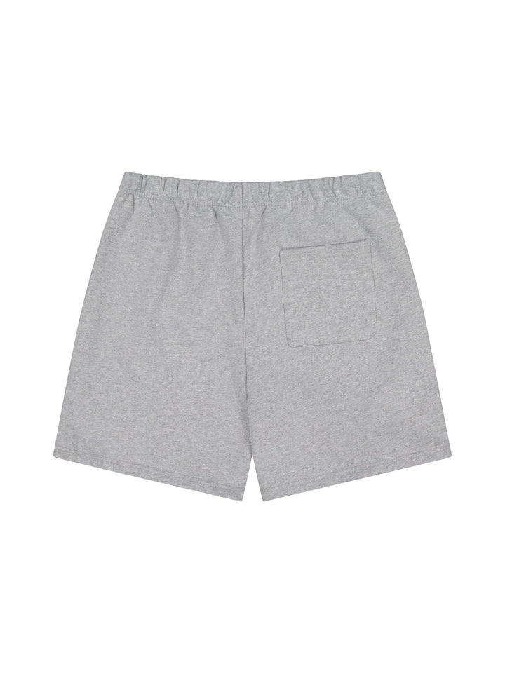 Prior Embroidery Logo Fitted Sweatshorts Heather Grey in Auckland, New Zealand - Shop name