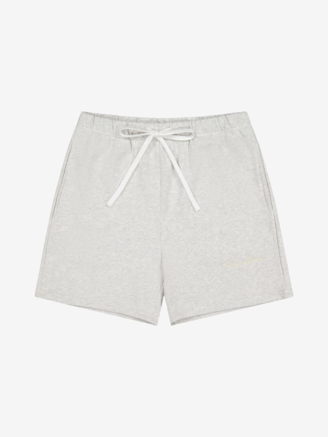 Prior Embroidery Logo Fitted Sweatshorts Light Heather in Auckland, New Zealand - Shop name