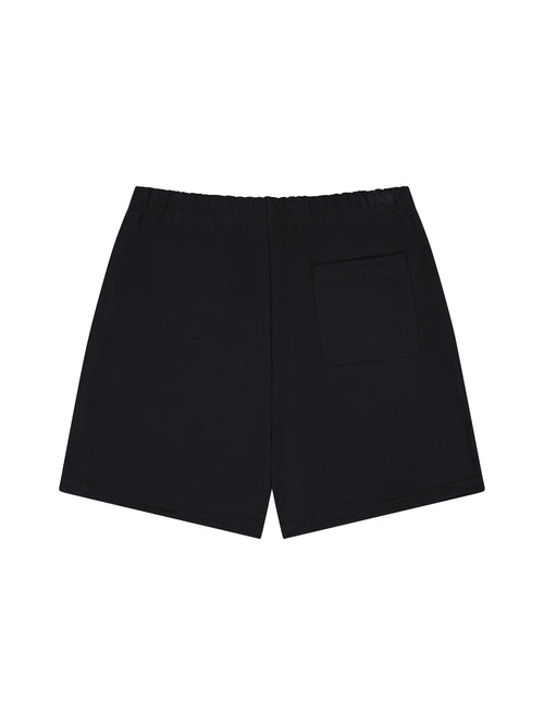 Prior Embroidery Logo Fitted Sweatshorts Onyx in Auckland, New Zealand - Shop name