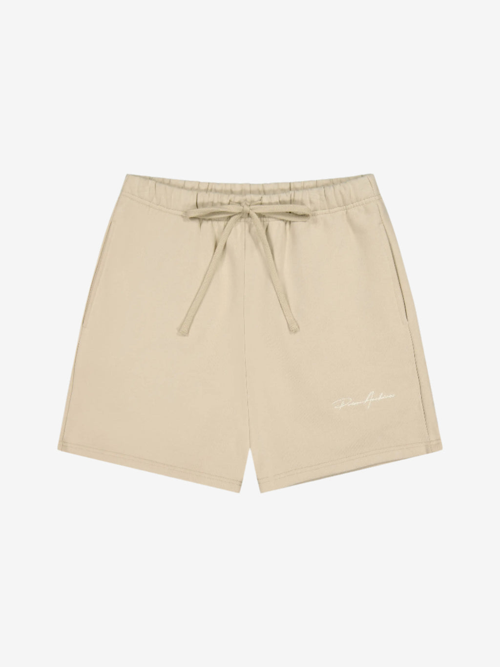 Prior Embroidery Logo Fitted Sweatshorts Sesame in Auckland, New Zealand - Shop name