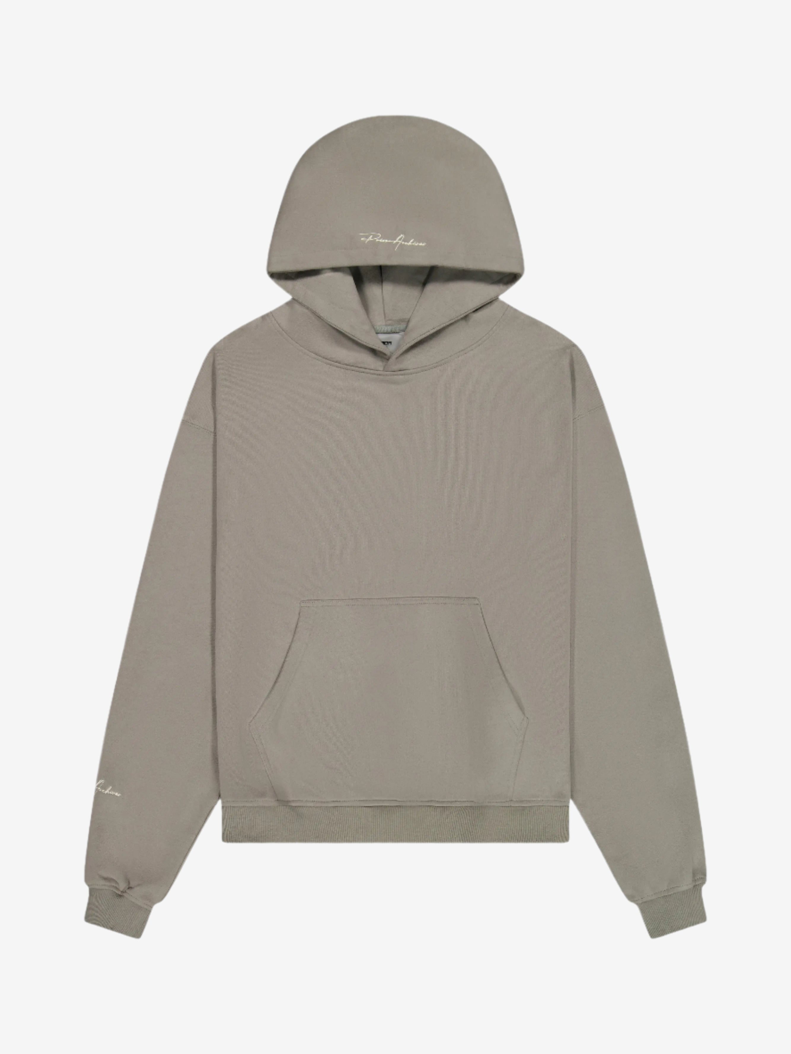 Prior Embroidery Logo Oversized Hoodie Cinder in Auckland, New Zealand - Shop name