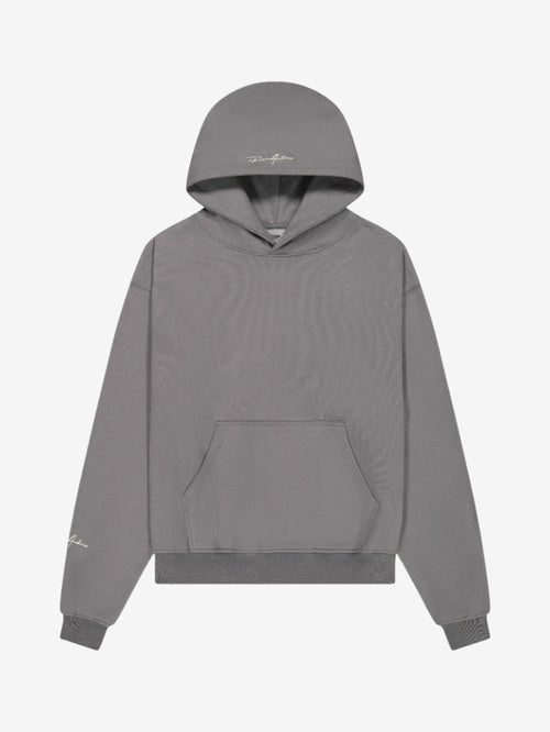 Prior Embroidery Logo Oversized Hoodie Slate in Auckland, New Zealand - Shop name