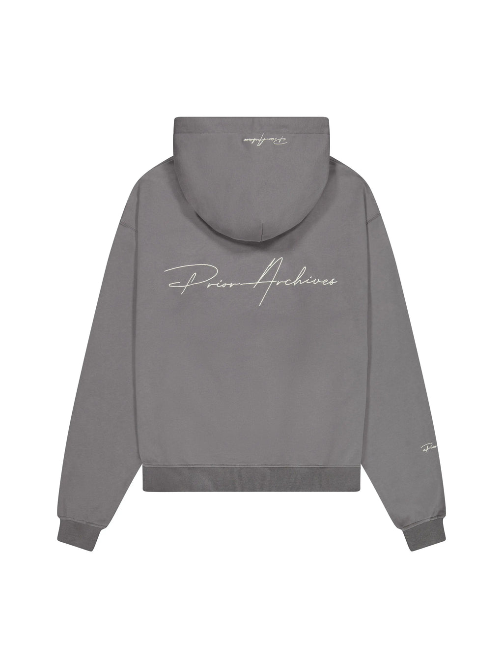 Prior Embroidery Logo Oversized Hoodie Slate in Auckland, New Zealand - Shop name