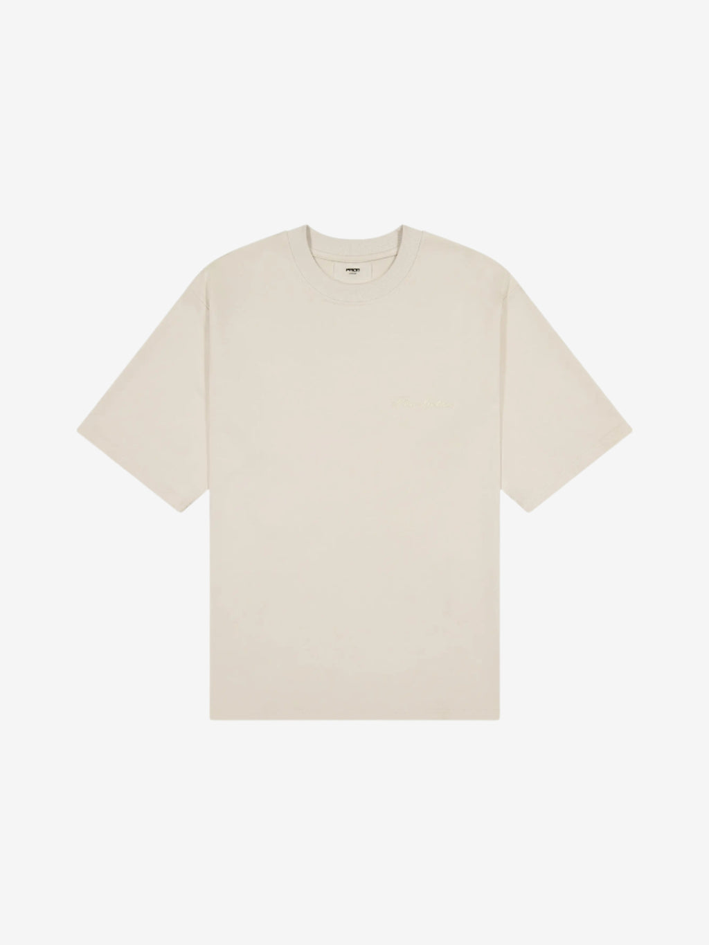 Prior Embroidery Logo Oversized T-shirt Bone in Auckland, New Zealand - Shop name