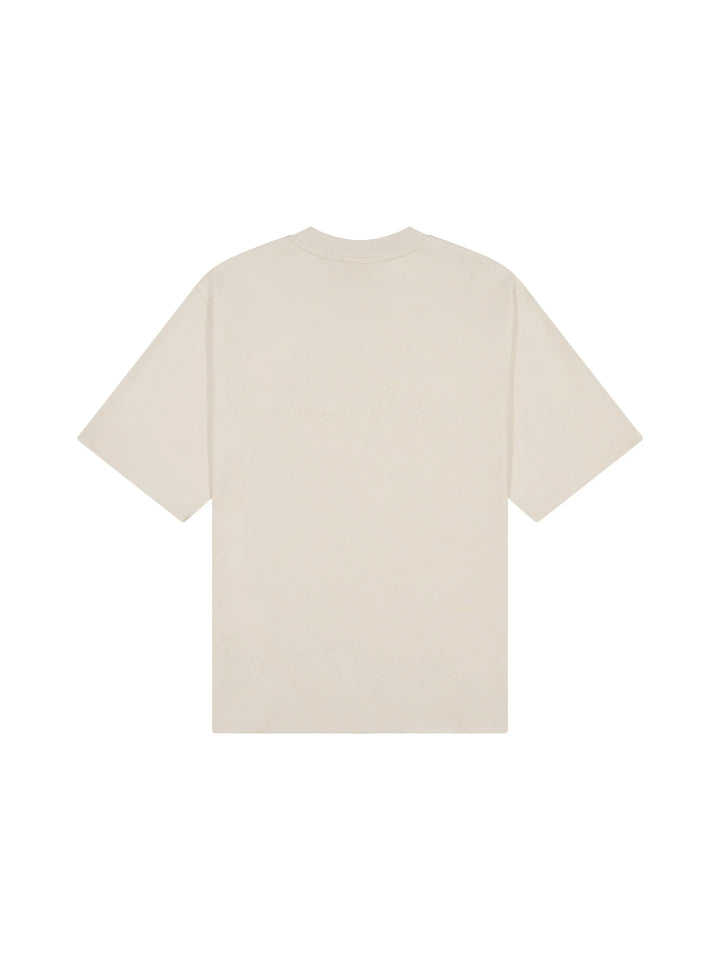 Prior Embroidery Logo Oversized T-shirt Bone in Auckland, New Zealand - Shop name