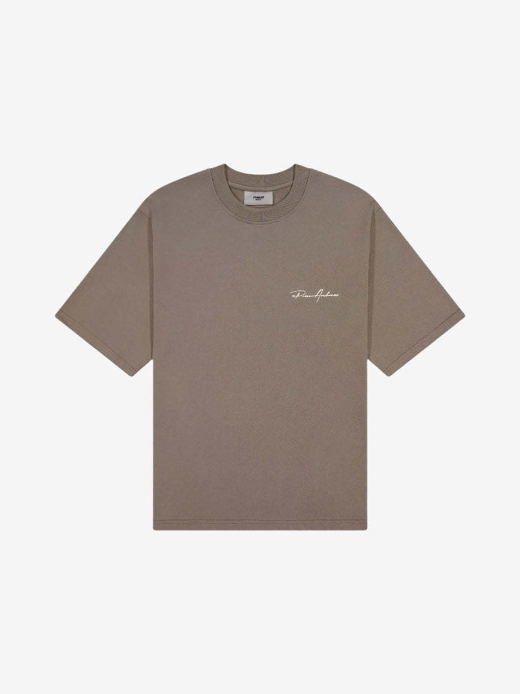 Prior Embroidery Logo Oversized T-shirt Clay Brown in Auckland, New Zealand - Shop name