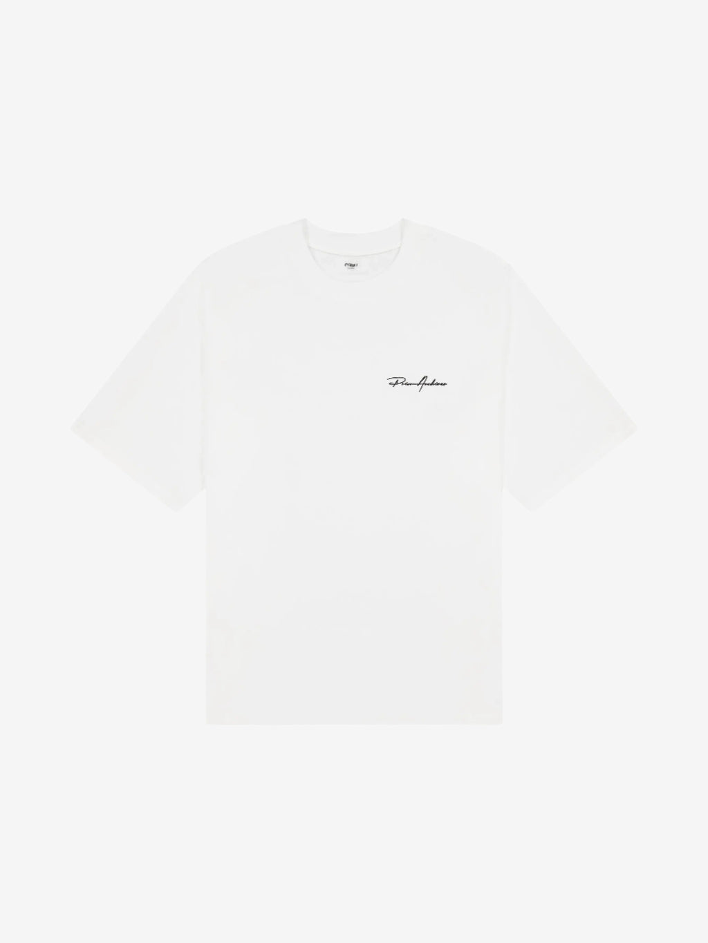 Prior Embroidery Logo Oversized T-shirt Fog 2.0 (New Sizing) - Prior