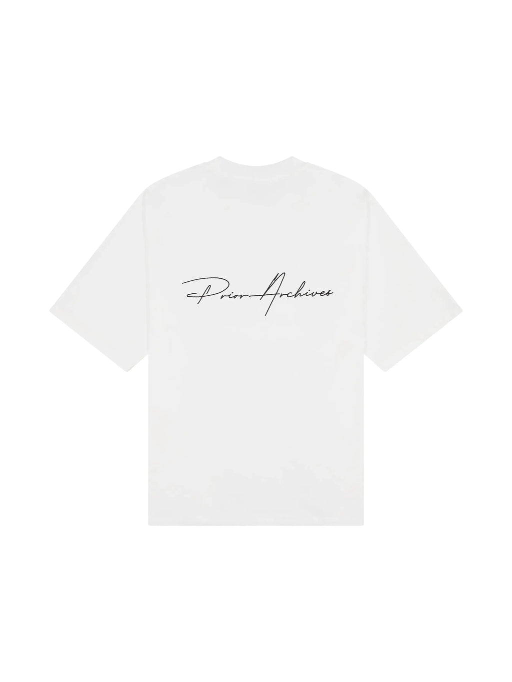 Prior Embroidery Logo Oversized T-shirt Fog 2.0 (New Sizing) - Prior