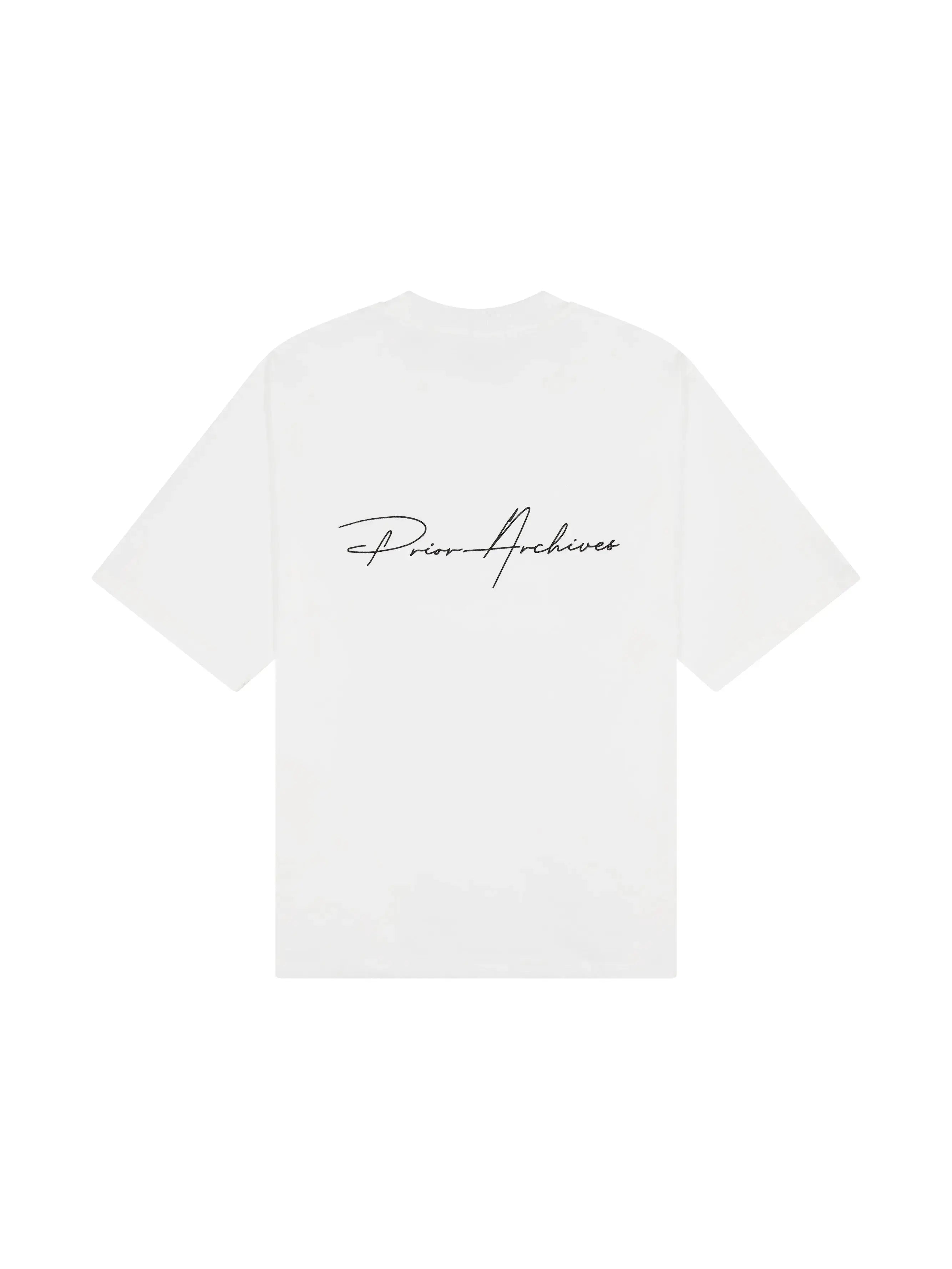 Prior Embroidery Logo Oversized T-shirt Fog 2.0 (New Sizing) - Prior