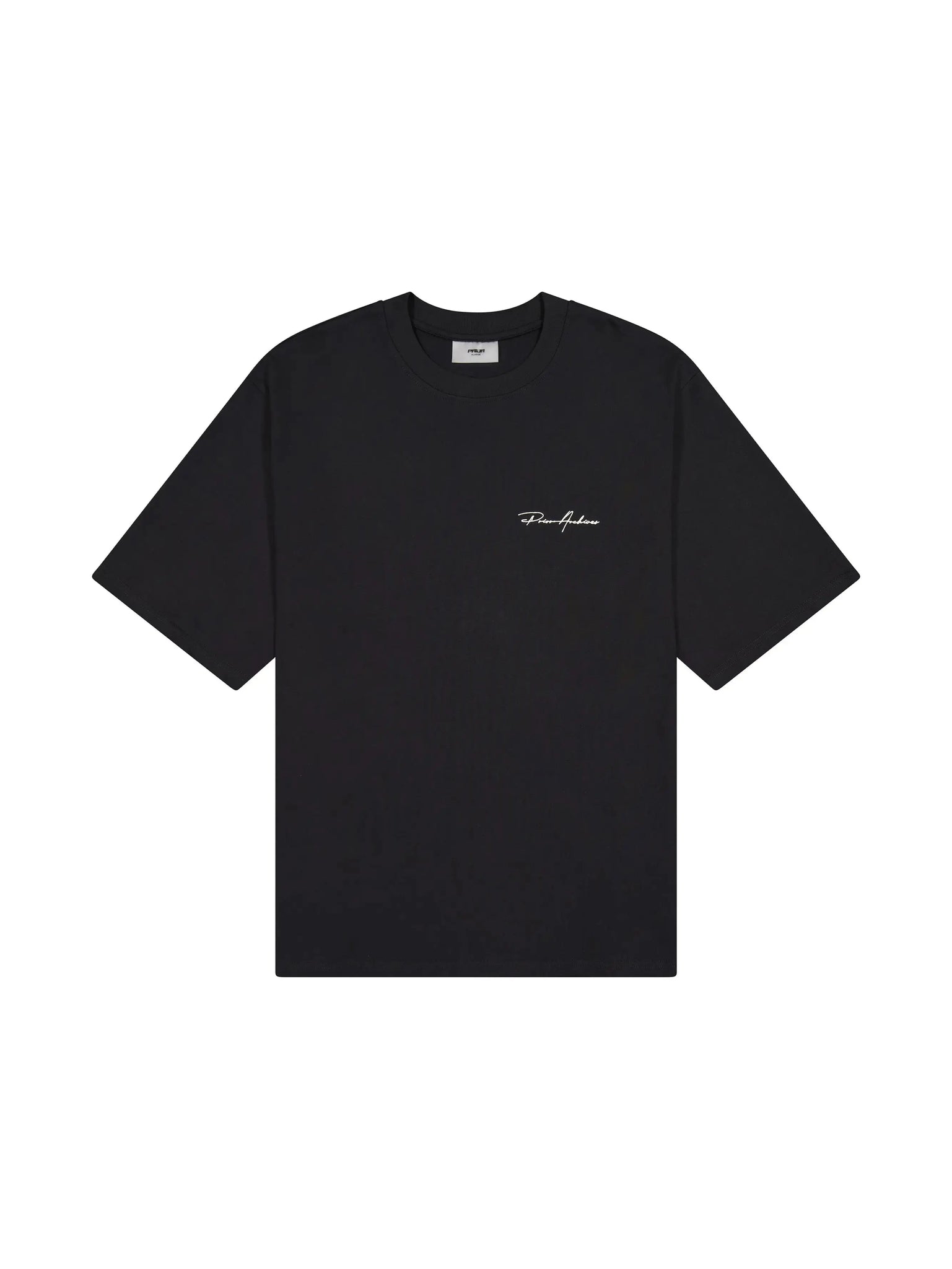 Prior Embroidery Logo Oversized T-shirt Onyx 2.0 (New Sizing)