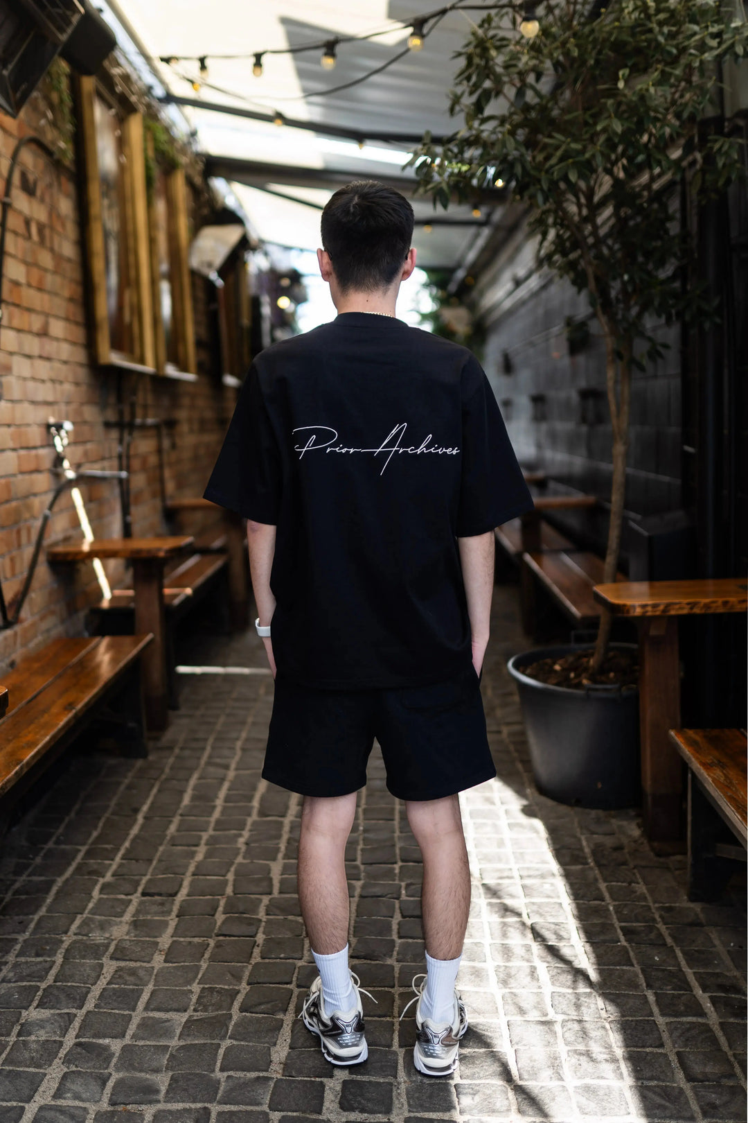 Prior Embroidery Logo Oversized T-shirt Onyx 2.0 (New Sizing)