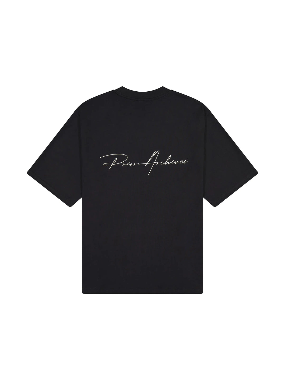 Prior Embroidery Logo Oversized T-shirt Onyx in Auckland, New Zealand - Shop name