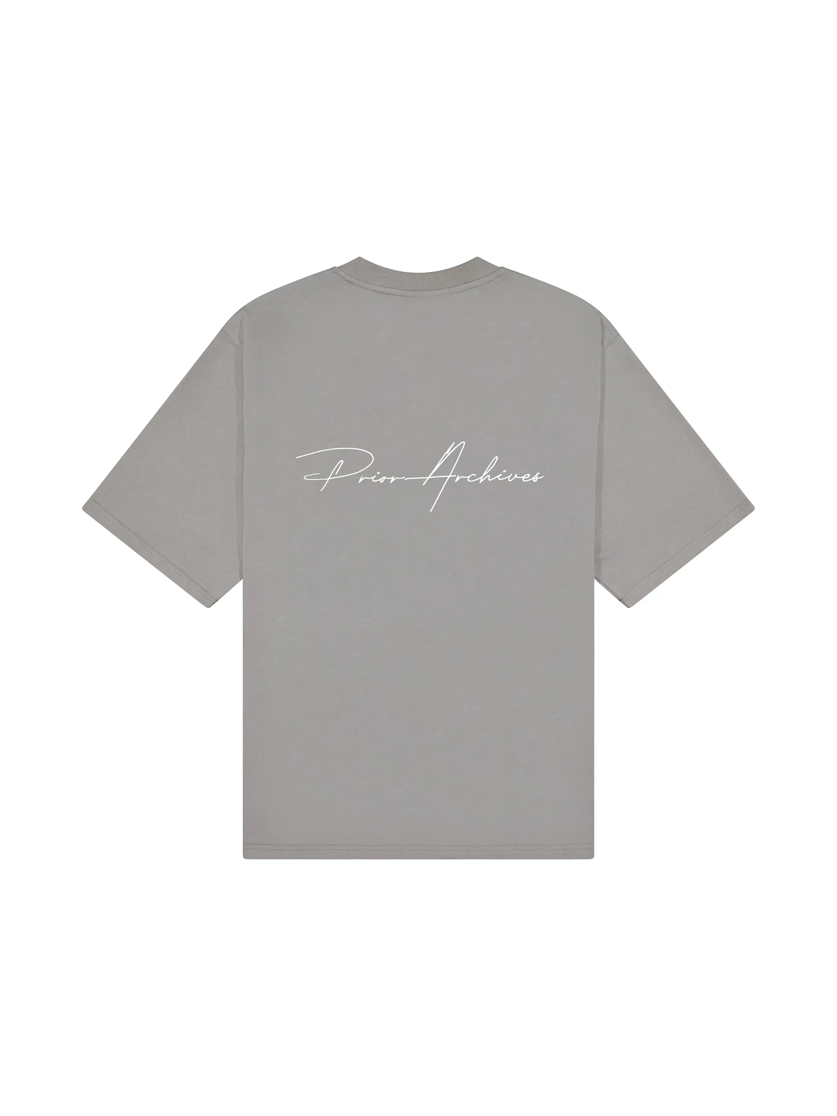 Prior Embroidery Logo Oversized T-shirt Soot in Auckland, New Zealand - Shop name