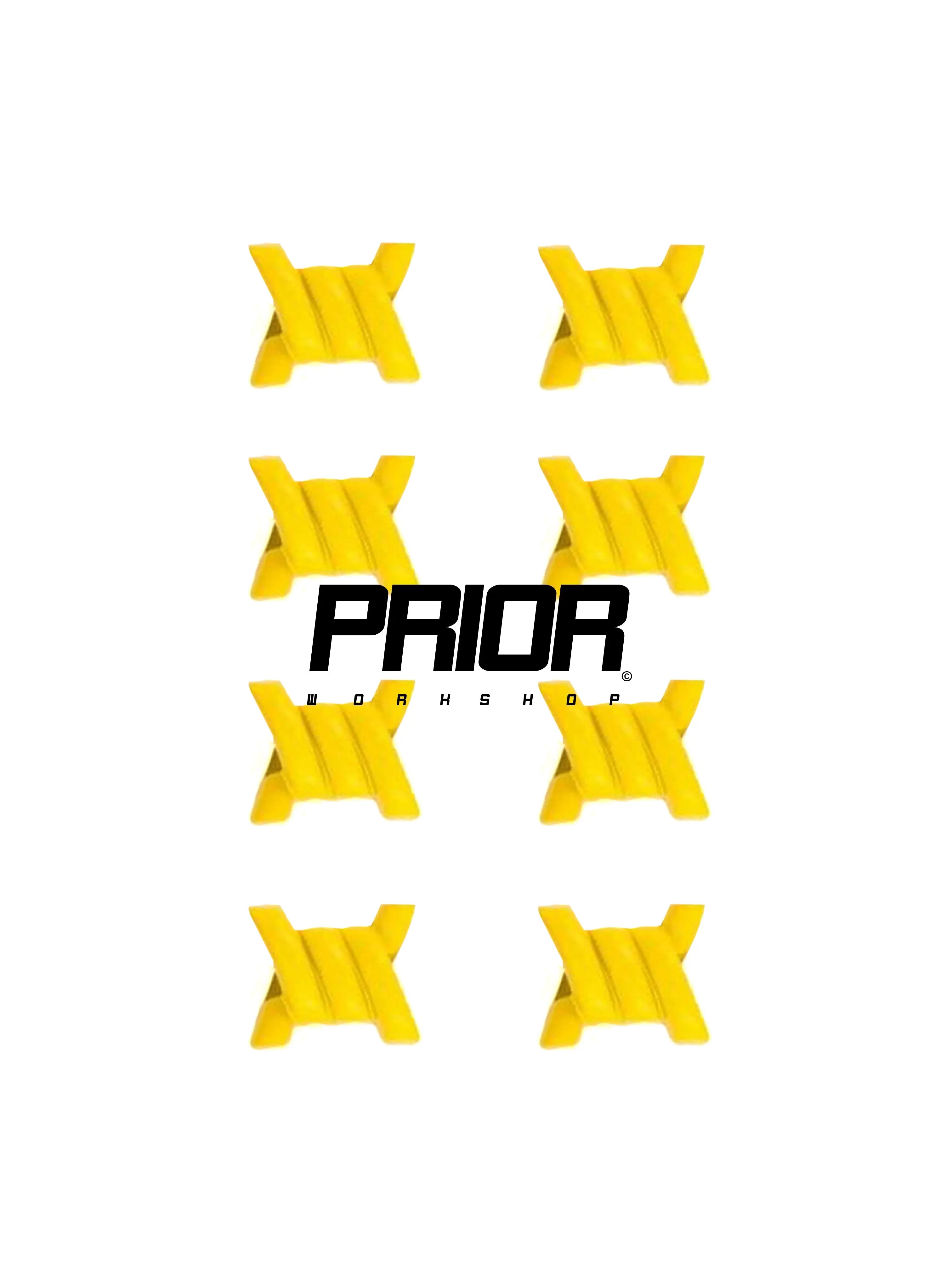 Prior Workshop Barbed Wire Metal Dubraes Union Yellow Prior