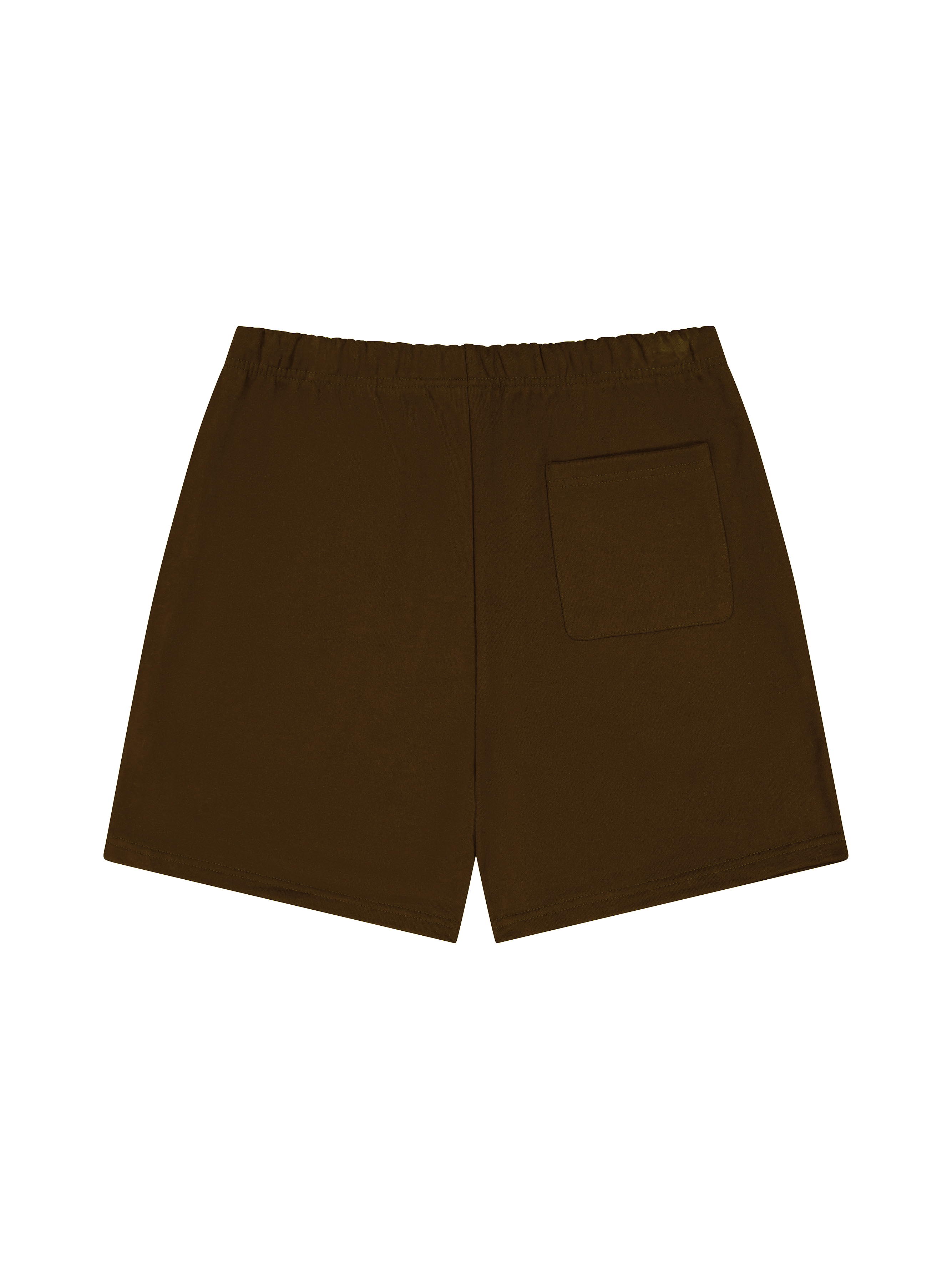 Prior Embroidery Logo Fitted Sweatshorts Cocoa - Prior