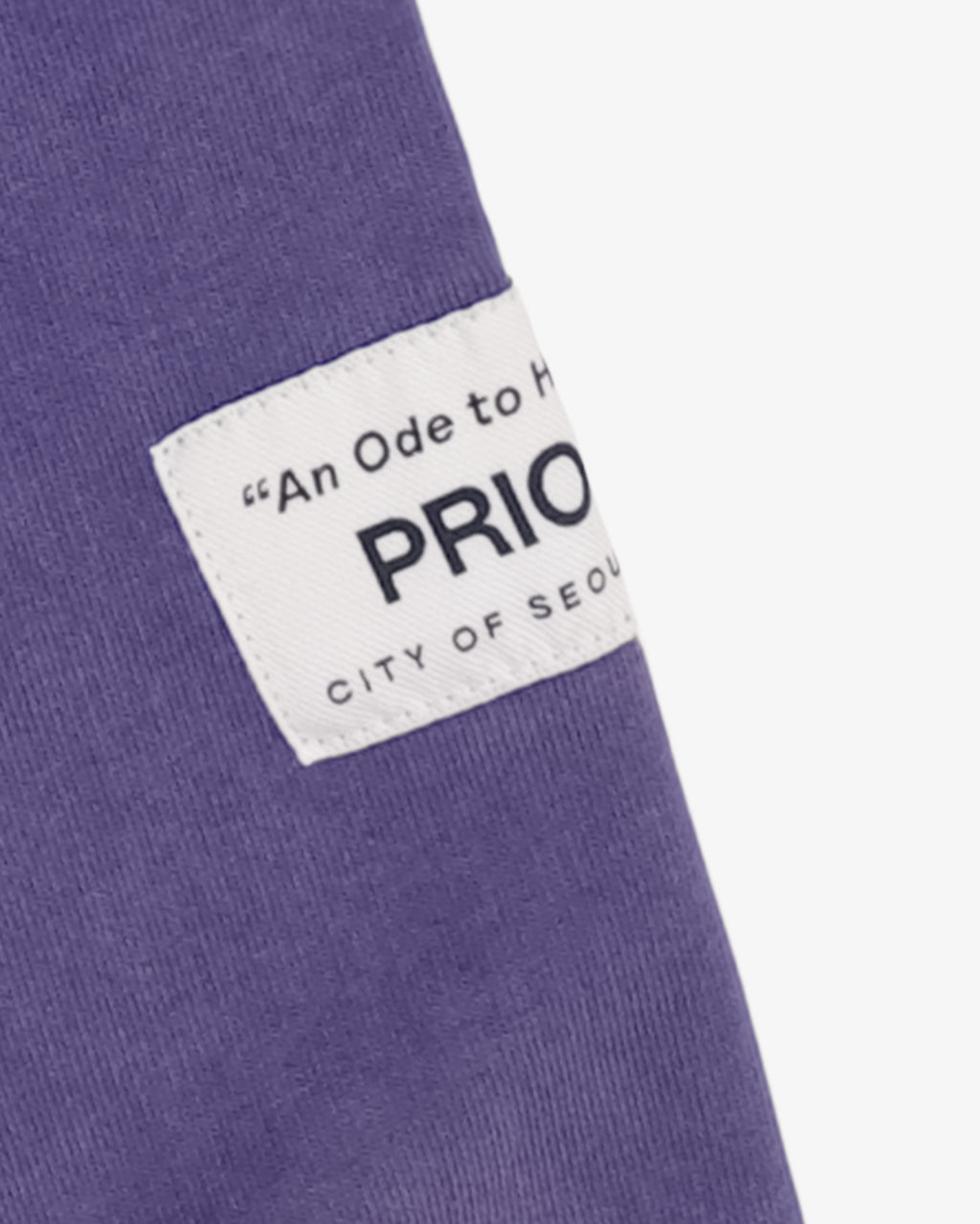 Prior Seoul Collection Double Zip-Up Hoodie Washed Navy