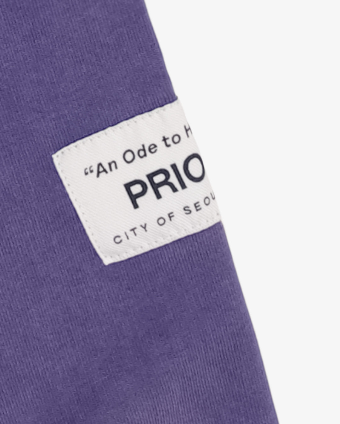 Prior Seoul Collection Double Zip-Up Hoodie Washed Navy