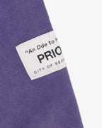 Prior Seoul Collection Double Zip-Up Hoodie Washed Navy