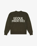 Prior Seoul Collection Organic Knitted Sweater Olive