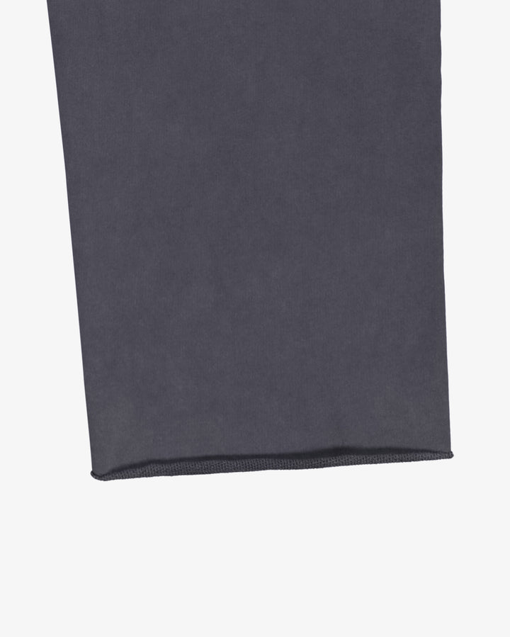 Prior Seoul Collection Raw Hem Relaxed Pants Washed Anthracite