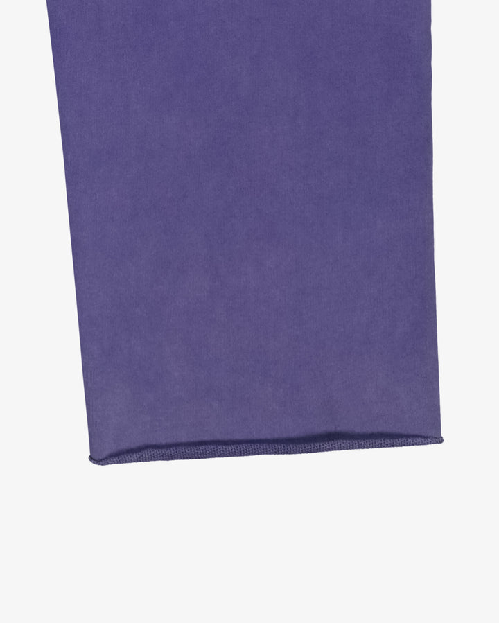 Prior Seoul Collection Raw Hem Relaxed Pants Washed Navy