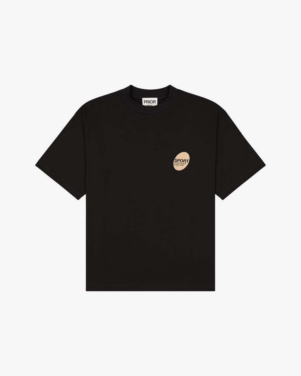 Prior Sport Logo T-Shirt Onyx