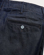 RRL Navy Indigo Rinsed Denim Field Trousers