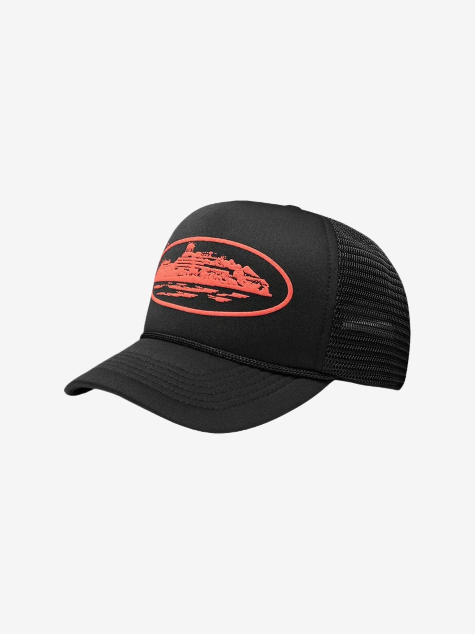 Corteiz Alcatraz Trucker Hat Black/Red in Auckland, New Zealand - Shop name