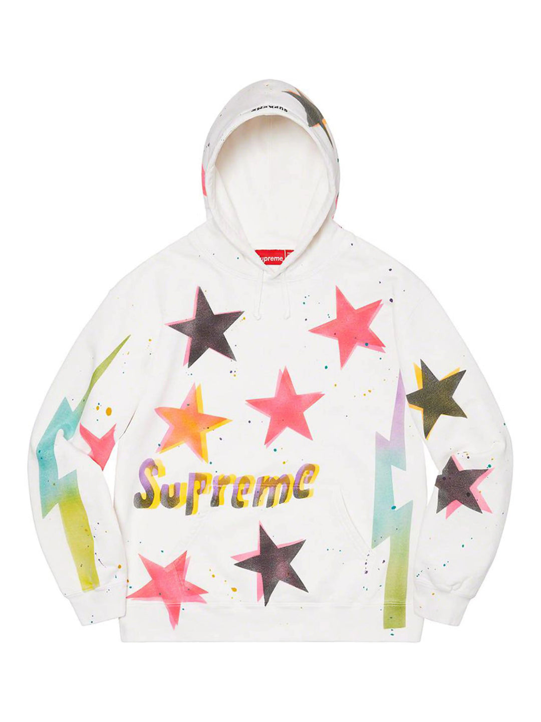 SUPREME GONZ STARS HOODIE WHITE [SS21] Prior