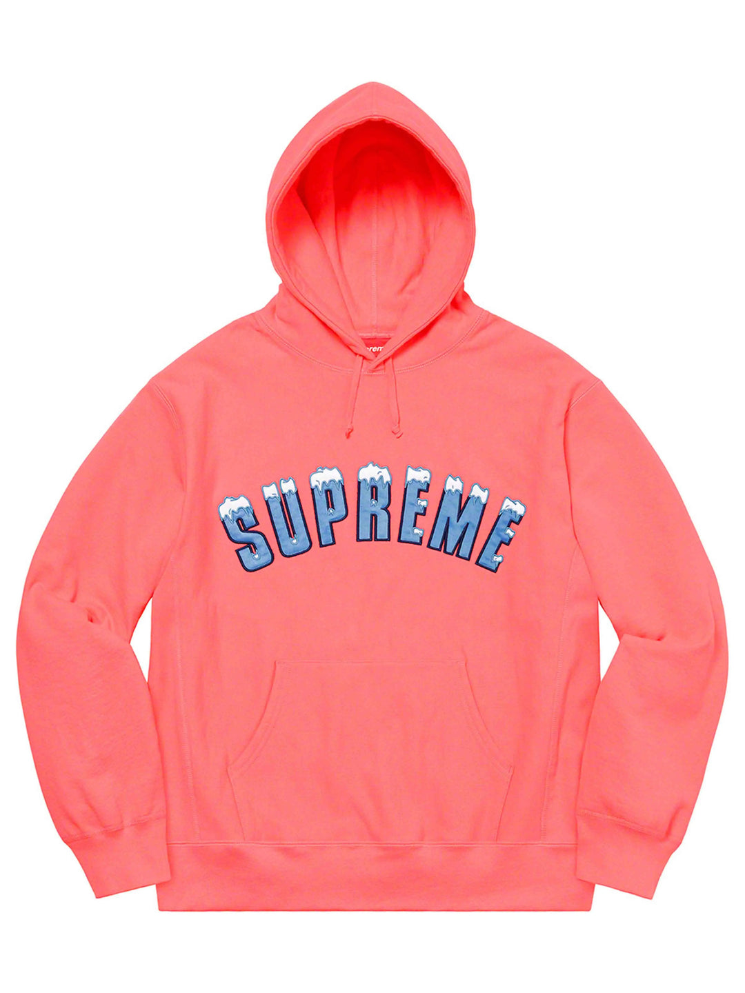 SUPREME ICY ARC HOODIE BRIGHT CORAL [FW20] Prior