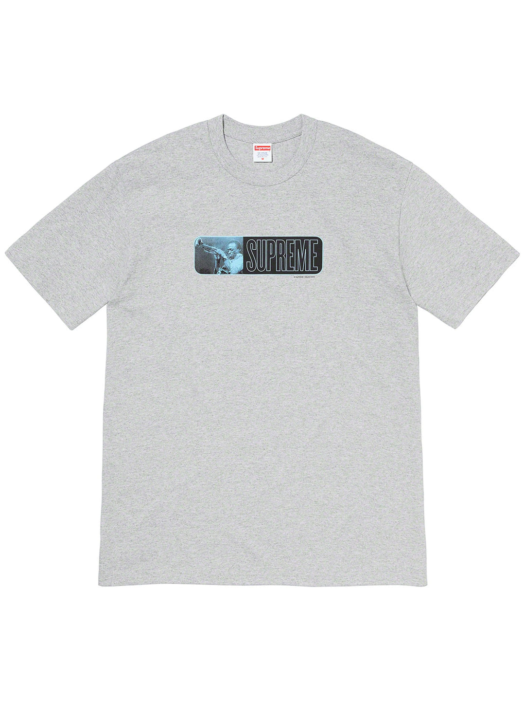 SUPREME MILES DAVIS TEE HEATHER GREY [SS21] Prior