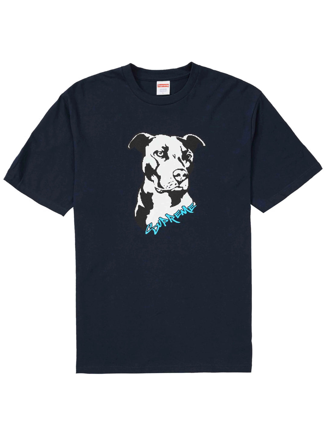 SUPREME PITBULL TEE NAVY [SS20] Prior