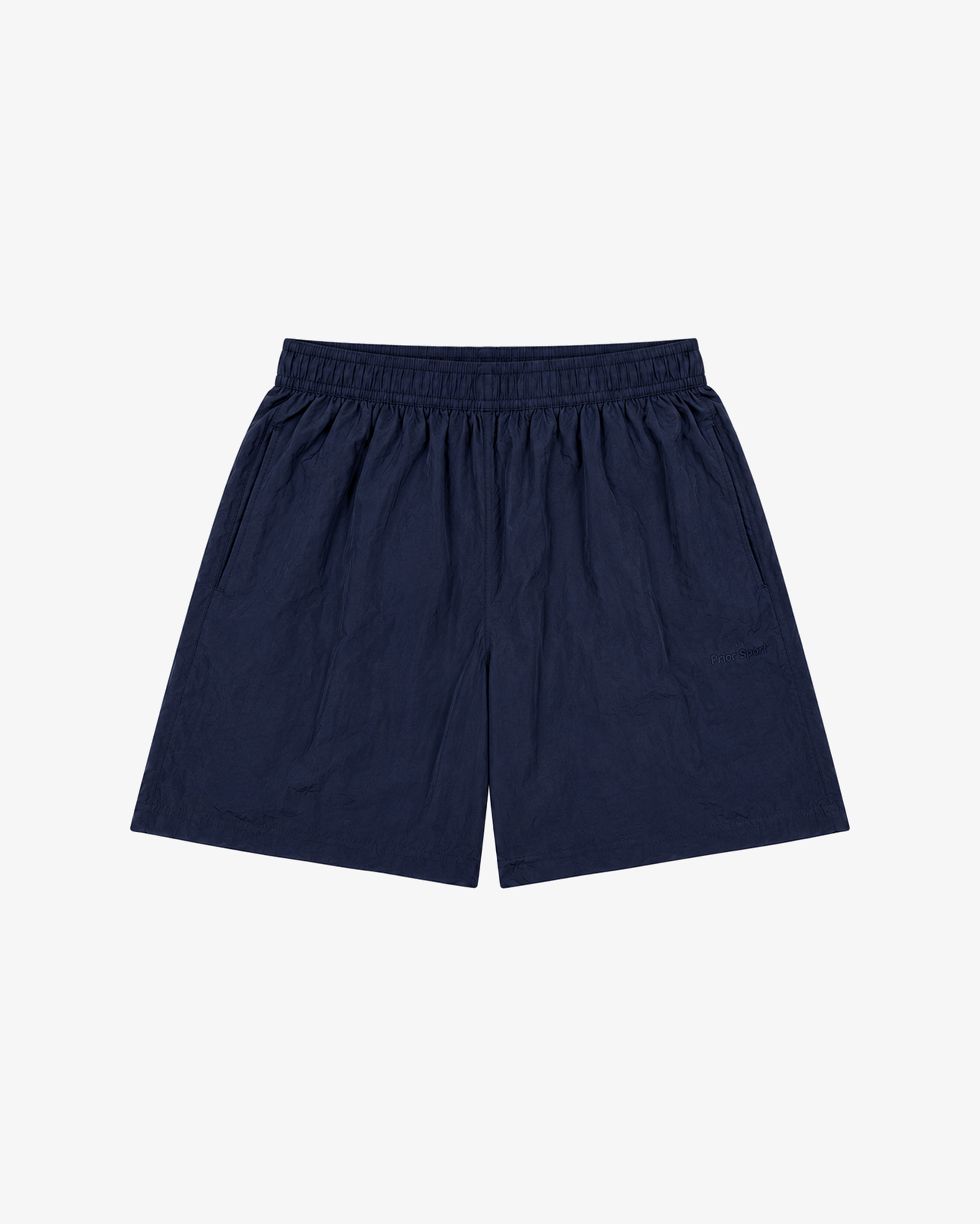 Sport Crinkled Shorts Navy
