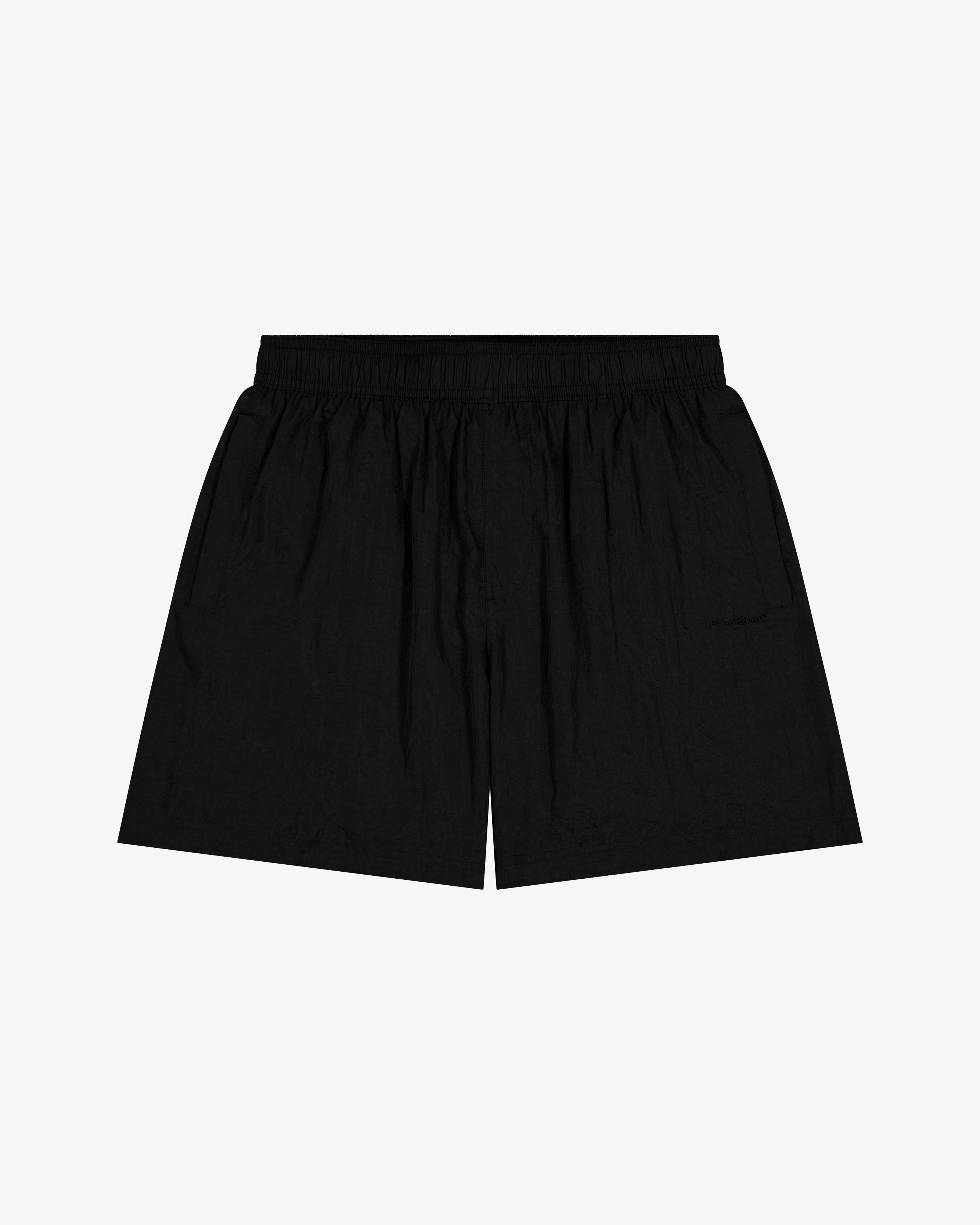 Sport Crinkled Shorts Black