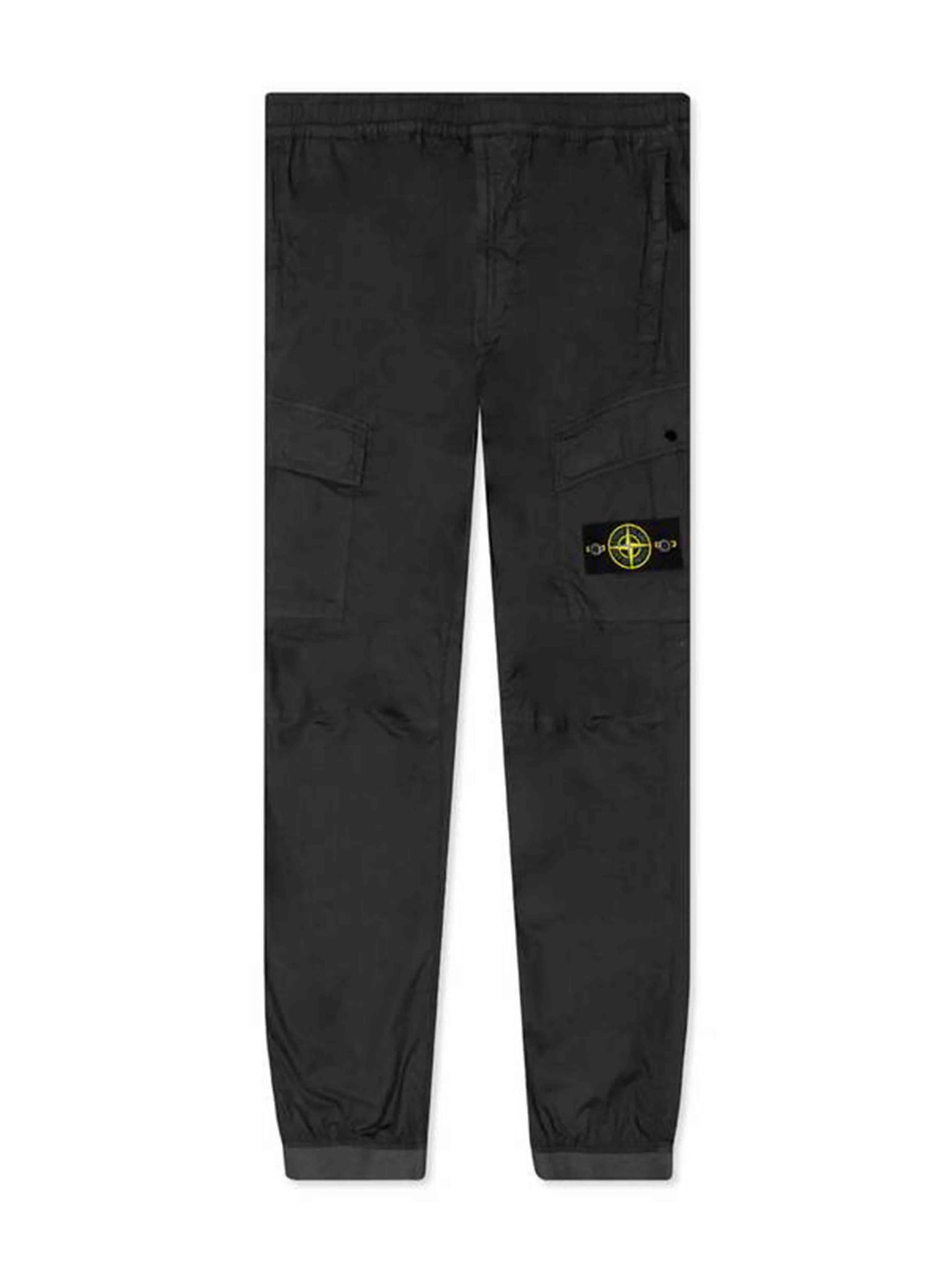 Stone Island Cotton Stretch Cargo Pants Charcoal Prior